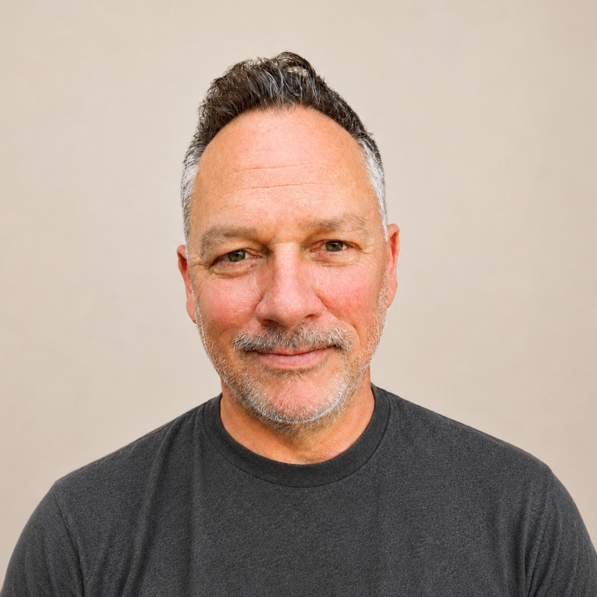Teststrip founder portrait